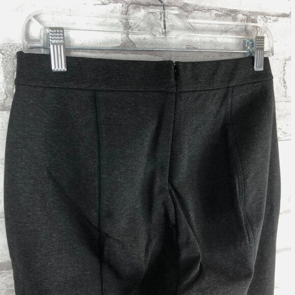J.CREW Women's NWT Any Day Pant in Eco Ponte Dark Gray MEDIUM K2535 - Picture 4 of 7